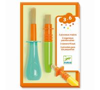 3 Pinceaux Malins Multicolore TU