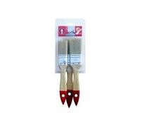 - 3 pinceaux queue de morue (30 - 40 - 50 mm)