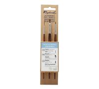 Raphaël Pinceaux aquarelle Les Essentiels - Traceur, biseauté, repiqué - Précision - Lot de 3