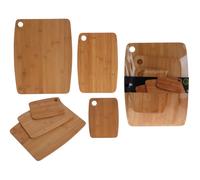 Set de planche à découper bambou 3 pièces