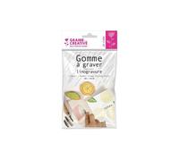 3 plaques de gomme à graver pour linogravure - 15 x 10 cm