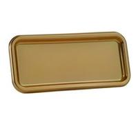 3 plats de service terrine rectangle 35x16cm or - dart 140040 Jaune G