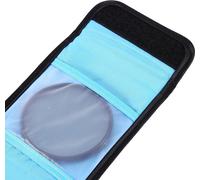 3 poches Sac appareil photo Filtre Portefeuille Adaptateur d'objectif Housse de stockage de bagues
