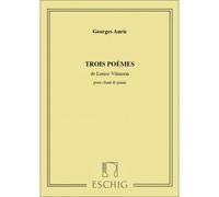 3 Poemes De Vilmorin Ch-Piano