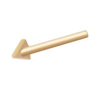 3. Pointe de soudure triangulaire en cuivre à chaleur rapide pour réparation de pare-chocs de voiture et projets d'artisanat du cuir, pointe de fer à souder pour réparation