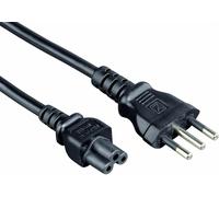 3-pole power cable,C5F cable,150 cm,3 x 0.75 mm section,3-pole Italian plug 10 A 220 V