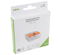 3 Pôle Terminal Bloc/Épissure Connecteur Orange Levier Verrou 4Mm 450V 32A 12