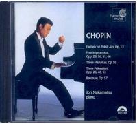 3 Polonaises, 4 Impromptus, 3 Mazurkas, Berceuse, Fantaisie Nakamatsu, Piano