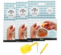 3 pompes pour vider les œufs de pâques à décorer Creavea