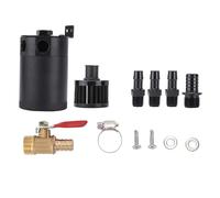 3 - Port Oil Catch Can | Aluminum Alloy Universal 10mm 15mm Interface | Helps Avoid Unit Sludge/Performance Reduction for Cars & Trucks