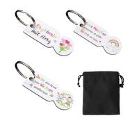 3 Porte-Clés De Panier Et 1 Sac, Porte-Clés Commémoratifs, Porte-Clés, Pièces De Monnaie en Acrylique.