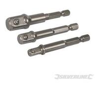 SILVERLINE 819713 Kit de 3 Adaptateurs pour Douilles à Choc