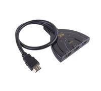 3 Ports Commutateur hdmi Sélecteur Splitter Manuel,Multiprise HDMI Switch 4K 3 Entrée 1 Sorties Multi HDMI,pour TV, PC, projecteur, Chromecast, Android Box, ROKU