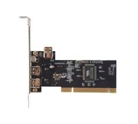 3 Ports IEEE 1394 Carte Ligne de Feu PCI Ligne de Feu Adaptateur IEEE Carte ContrôLeur PCI 1394 pour PC de Bureau