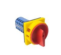3 Positions 20A 690V ON-OFF-ON Padlock 5 Poles Control Rotary Cam Changeover Switch YMW26 LW26GS NWPNLXEA