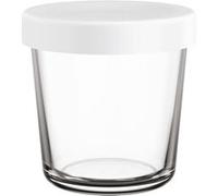 Tefal Lot de 3 pots en verre 140 ml avec couvercle plastique, Compatible Cake Factory XA633110