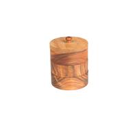 3 pots épices en bois d'acacia 11 cm Table passion