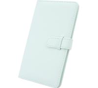 3 pouces 108 poches album photo Cuir synthétique mini pour les cartes de cinéma cartes de visite Mint Green