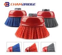3 pouces, 75mm, 1/3 pièces Outil de meuleuse d'angle en Nylon M14,5/8-11,Roue de brosse en Nylon abrasif pour meuleuse d'angle Dremel, outil rotatif de polissage, grain 80-240 3 pièces assorties