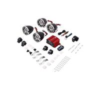 3 Pouces Moto Haut-Parleurs éTanches Amplificateur 4 Canaux Amplificateur Musique Mp3 Son SystèMe Audio StéRéo Ampli
