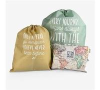 Legami Lot de 3 sacs de voyage Travel G unisexe multicolore Taille M