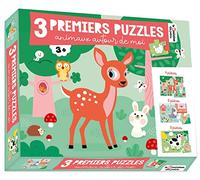3 Premiers puzzles - Animaux autour de moi - - Bérengère Staron - Deux Coqs D'or - Jeux livres objets
