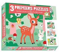 3 Premiers puzzles - Animaux autour de moi - - Bérengère Staron - Deux Coqs D'or - Jeux livres objets