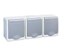 3 Prises iP44 16 a/250 v aufputzsteckdose depot8 prise de courant schuko G