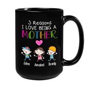 3 Raisons Pour Lesquelles J'Aime Être Maman Mug Unique Tasse À Thé Céramique Tasse À Café Idée Cadeau Pour Collègue Anniversaire Pâques 330Ml