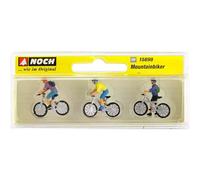 3 randonneurs à VTT - HO 1/87 - NOCH 15899