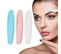 3 Rasoirs À Sourcils, Rasoir À Sourcils De Sécurité Pour Le Visage - Petite Coupe-sourcil Pliante, Portable Brow Razor Pour Débutant, Maquilleur, Outil De Dermaplaning Exfoliant Pour Femmes Et Hommes
