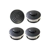 3 Rechange Bobine + 1 Housse / Couvercle pour Métier De Roi KCR 450 , KCR 451 , KCR 500 Couvercle de bobine Débroussailleuse Électrique ALDI HOFER Bobine de fil Kingcraft Tondeuse bobine Couvercle