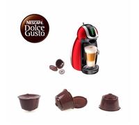 3 rechargeable capsules de café réutilisable filtre pour nescafé Dolce Gusto système J09E9