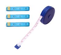 3 règles de couture souples, 1 mètre ruban télescopique, ruban à mesurer autour de la taille, ruban à mesurer en tissu, mètre ruban pour le corps, outil de mesure de couturière