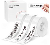3 Rolls 14 x 60 mm White Thermal Paper Label Labels for D110 D11 D101 D101 D101