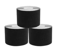 3 Rouleaux 5 m x 5 cm Tape Kinesiologie Adhésif,Strap Sport élastique,Bande de Kinesiologie, Kinesio Tapes ésiste à L'eau pour Genou, épaule, Corps, Plantaire, Soutien Musculaire, Articulaire