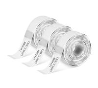 3 rouleaux adaptés aux imprimantes D30/P11/HP1, ruban d'étiquettes transparent et imperméable, 14 x 40 mm, codes-barres imprimables, adapté à la maison et au bureau (180 étiquettes par rouleau)