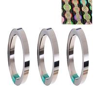 3 Rouleaux Bande De Nickel: Pur Nickel Bande, 0.1*8mm*10M Soudure par Point Bande Nickel Pur Résistance à la Corrosion Soudeuse par Point Ruban en Nickel pour Les Batteries 18650 Batterie de Soudage