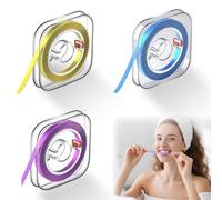 3 Rouleaux Bandes de Polissage Dentaire, Papier Abrasif Dentaire, Bande Blanchiment Dentaire pour Nettoyage en Profondeur Dents, Durable Et Facile à Utiliser(4mm x 6m)