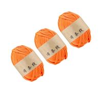 3 rouleaux de fil de cordon de tissage extensible 32, 8 mètres par rouleau de fil de polyester élastique pour le tricot et le tissage de la décoration de la maison Cordon de débutant