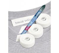3 rouleaux de ruban blanc pour marquer les vêtements en tissu 3 mètres x 1 cm + 1 stylo Pilot Laundry Tec marqueur de vêtements