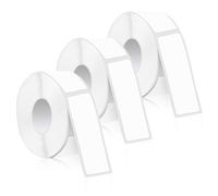 3 Rouleaux de Rubans pour Étiqueteuse pour Phomemo D30, 12mm x 40mm Blanc Ruban Étiquettes Autocollantes Rouleau de Papier Thermique Autocollant pour Bureau Fournitures Ménagères
