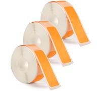 3 Rouleaux de Rubans pour Étiqueteuse pour Phomemo D30, 12mm x 40mm Ruban Étiquettes Autocollantes Auto-Adhésif Ruban d'Étiquettes pour la Maison le Bureau l'École les Fichiers (Orange)