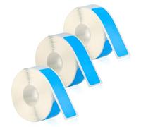 3 Rouleaux de Rubans pour Étiqueteuse pour Phomemo D30, 12mm x 40mm Ruban Étiquettes Autocollantes Auto-Adhésif Ruban d'Étiquettes pour la Maison le Bureau l'École les Fichiers (Bleu)