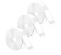 3 Rouleaux de Rubans pour Étiqueteuse pour Phomemo D30, Autocollants Étanche Étiquettes Thermiques pour Machine d'Étiquetage pour la Maison le Bureau l'École (Blanc, 12mm x 22mm)