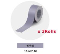 3 Rouleaux D'étiquettes Adhésives Pour Maellid Dallas/L1/Esemini/B100/D50/Q2/L11/Pt-Pr10bt Testore A Lite Kingjim Lr5c/Lr-Rk1c/Lr30c Maker - Type Color-15
