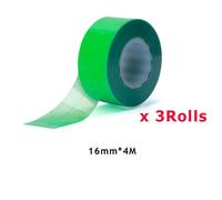 3 Rouleaux D'étiquettes Adhésives Pour Maellid Dallas/L1/Esemini/B100/D50/Q2/L11/Pt-Pr10bt Testore A Lite Kingjim Lr5c/Lr-Rk1c/Lr30c Maker - Type Color-13