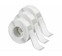 3 rouleaux d'étiquettes autocollantes 8 m - blanches Callstel