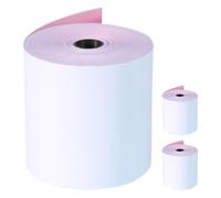 3 Rouleaux Papier de Reçu pour Caisse à Deux Couches, 3 Offset