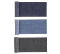 3 Rouleaux Patch Thermocollant Jean,Tissus Couture Piece Thermocollante Vetement,Reparation à Collant De Fer,Jeans Pantalon Rouleau Réparation Toile Adhesif Rustine,pour Enfant Clothing Entrejambe